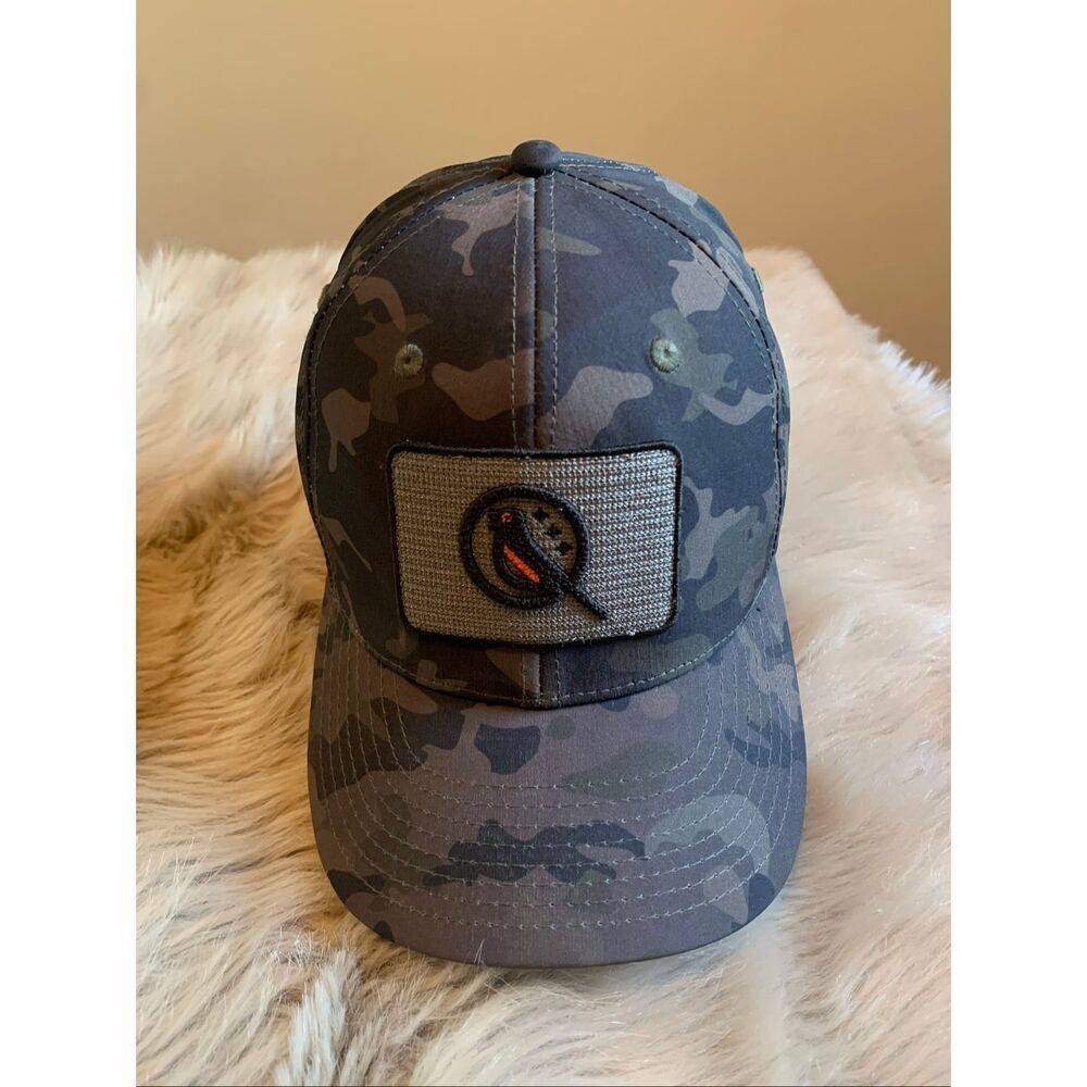 Pukka Mens Camo Hat with Bird Patch